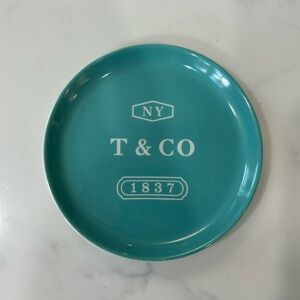Tiffany & Co. porcelain jewelry tray.
